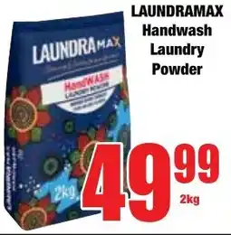 Boxer Superstores LAUNDRAMAX Handwash Laundry Powder offer