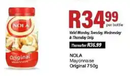 Take 'n Pay NOLA Mayonnaise Original offer