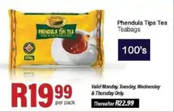 Take 'n Pay Phendula Tips Tea Teabags offer