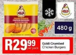 Take 'n Pay Goldi Crumbed Chicken Burgers offer