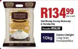 Take 'n Pay Golden Delight Long Grain Parboiled Rice offer