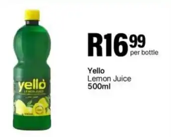 Take 'n Pay Yello Lemon Juice offer