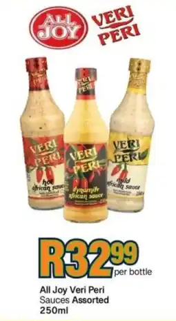 Take 'n Pay All Joy Veri Peri Sauces Assorted offer