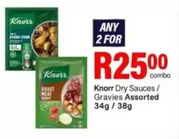 Take 'n Pay Knorr Dry Sauces/ Gravies Assorted offer