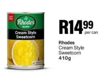 Take 'n Pay Rhodes Cream Style Sweetcorn offer