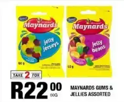 Take 'n Pay Maynards gums & jellies assorted offer