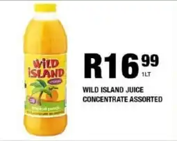 Take 'n Pay Wild island juice concentrate assorted offer