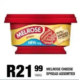 Take 'n Pay Melrose cheese spread assorted offer