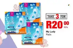 Take 'n Pay My Lady Pads offer