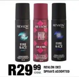 Take 'n Pay Revlon deo sprays assorted offer
