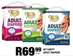 Take 'n Pay My nappy adult diapers offer