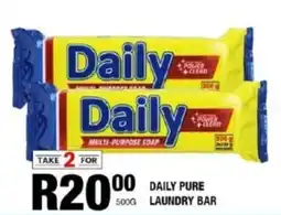 Take 'n Pay Daily pure laundry bar offer