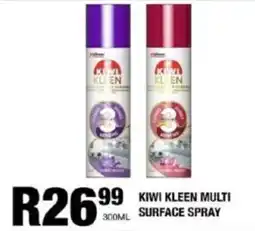 Take 'n Pay Kiwi kleen multi surface spray offer