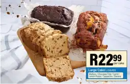 Take 'n Pay Large Cake Loaves offer