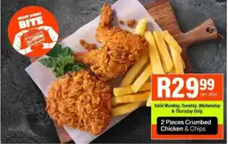 Take 'n Pay Crumbed Chicken & Chips offer