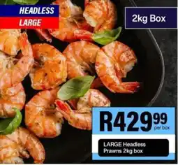 Take 'n Pay LARGE Headless Prawns offer