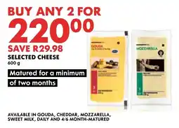 Woolworths Selected Cheese offer