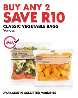 Woolworths Classic vegetable bags offer