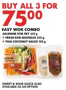 Woolworths Buy all 3 for 75 offer