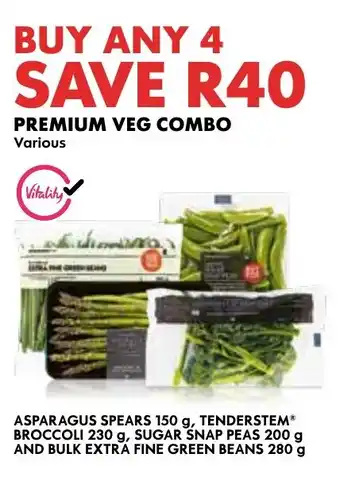 Woolworths Premium veg combo offer