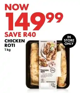 Woolworths Chicken Roti offer