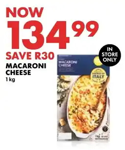 Woolworths Macarcin cheese offer