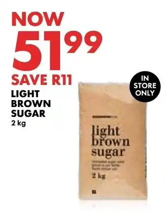 Woolworths Light brown sugar offer