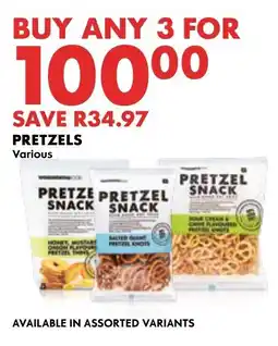 Woolworths Pretzels offer