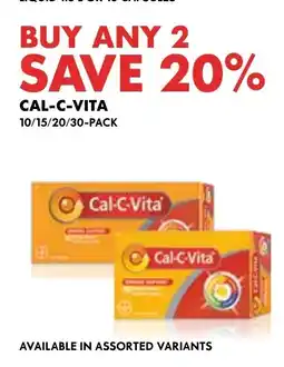 Woolworths Cal-c-vita offer