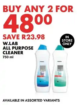 Woolworths W.lab all purpose cleaner offer