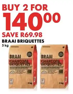 Woolworths Braai briquettes offer