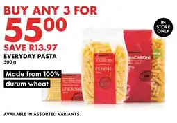 Woolworths Everyday Pasta offer