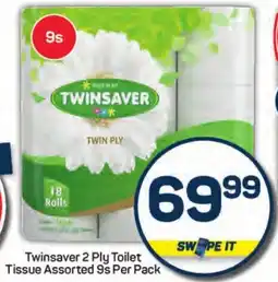 Pick n Pay Hypermarket Twinsaver 2 Ply Toilet Tissue Assorted offer
