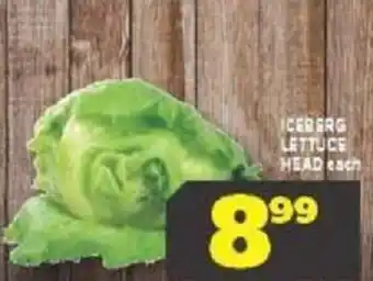 Usave Iceberg Lettuce offer