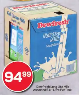 Pick n Pay Hypermarket Dewfresh Long Life Milk Assorted offer