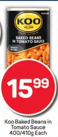Pick n Pay Hypermarket Koo Baked Beans in Tomato Sauce offer