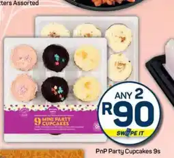 Pick n Pay Hypermarket PnP Party Cupcakes 9s offer