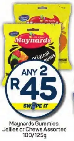 Pick n Pay Hypermarket Maynards Gummies, Jellies or Chews Assorted offer