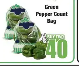 Boxer Green Pepper Count Bag offer