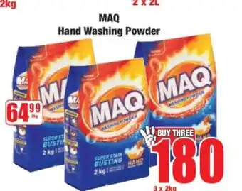 Boxer MAQ Hand Washing Powder offer