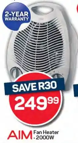 Pick n Pay Hypermarket AIM Fan Heater offer