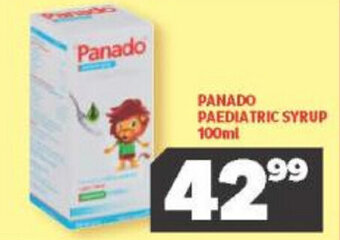 Usave Panado Paediatric Syrup 100ml offer