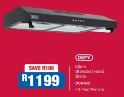 OK Furniture DEFY Standard Hood Black offer