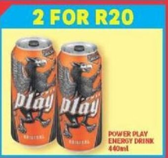 Usave Power Play Energy Drink 440ml offer