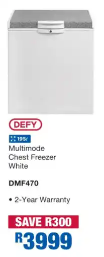 OK Furniture DEFY Multimode Chest Freezer White offer