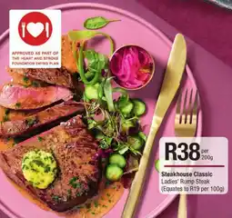 Checkers Steakhouse Classic Ladies' Rump Steak offer