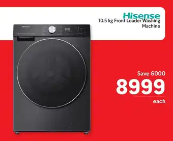 Makro Hisense Front Loader Washing Machine offer