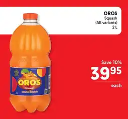 Makro OROS Squash offer