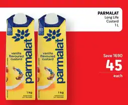 Makro PARMALAT Long Life Custard offer