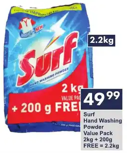 President Hyper Surf Hand Washing Powder Value Pack offer